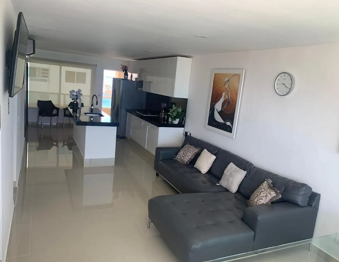 Penthouse Frente Al Mar Apartment Cancun