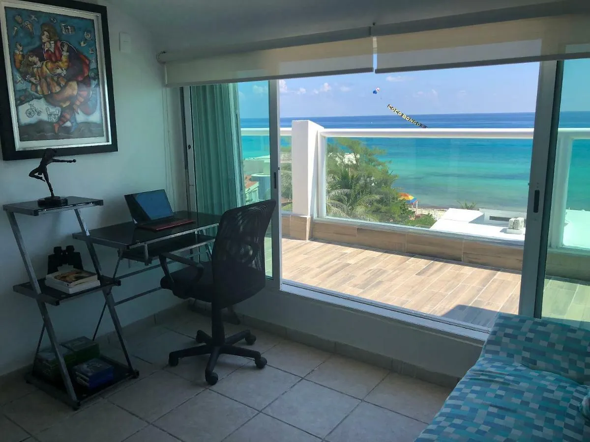 Penthouse Frente Al Mar Apartment Cancun
