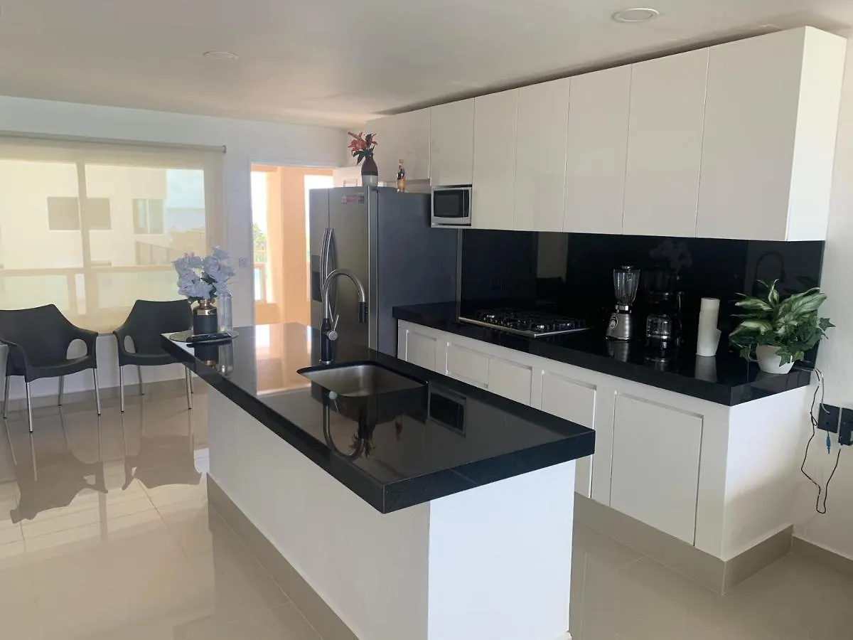 Penthouse Frente Al Mar Apartman Cancún Mexikó